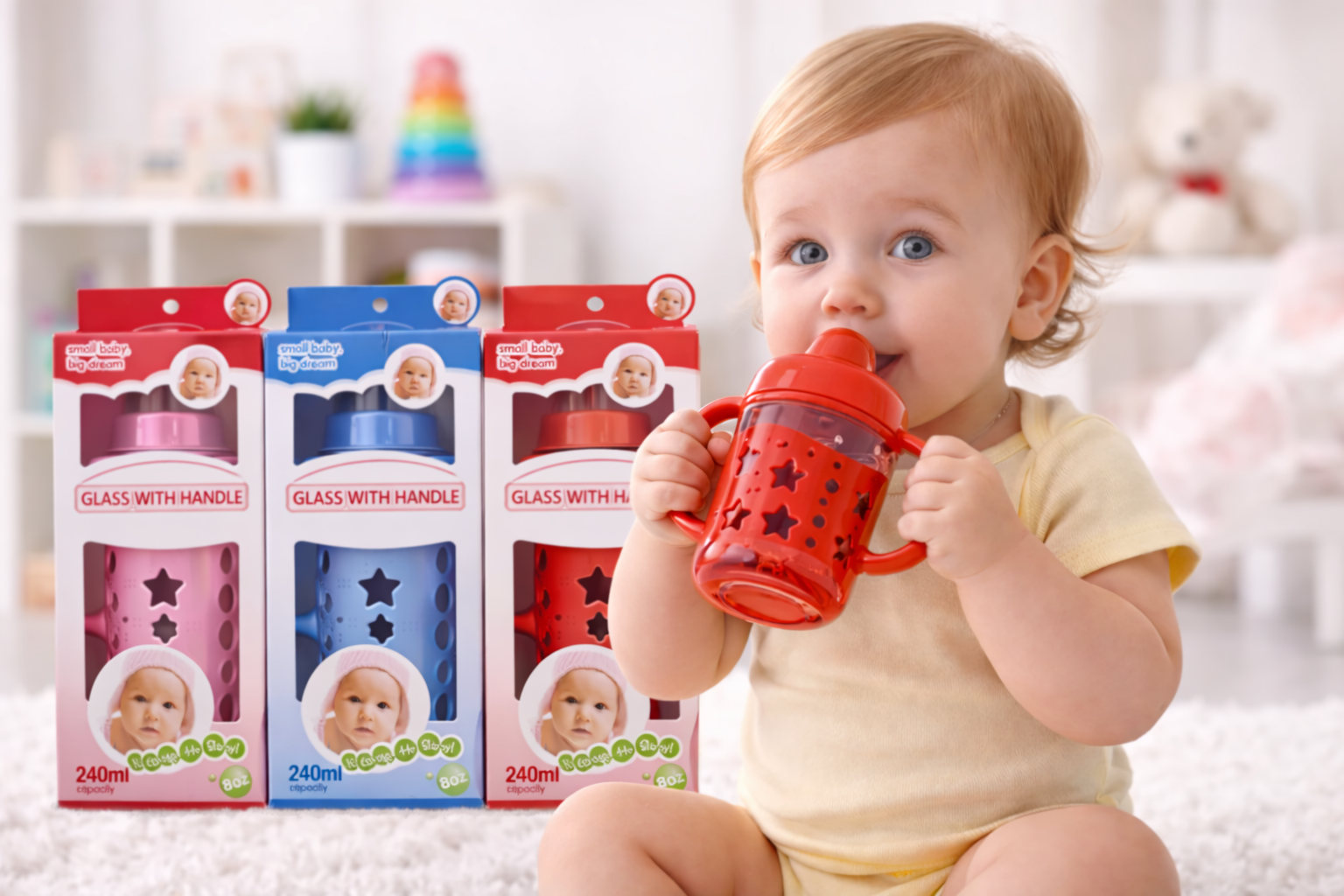 baby Feeding Bottle 240ml