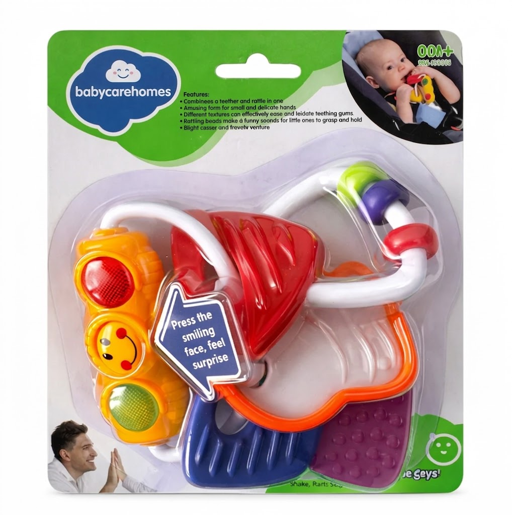Multi-Color Sensory Teething Toy