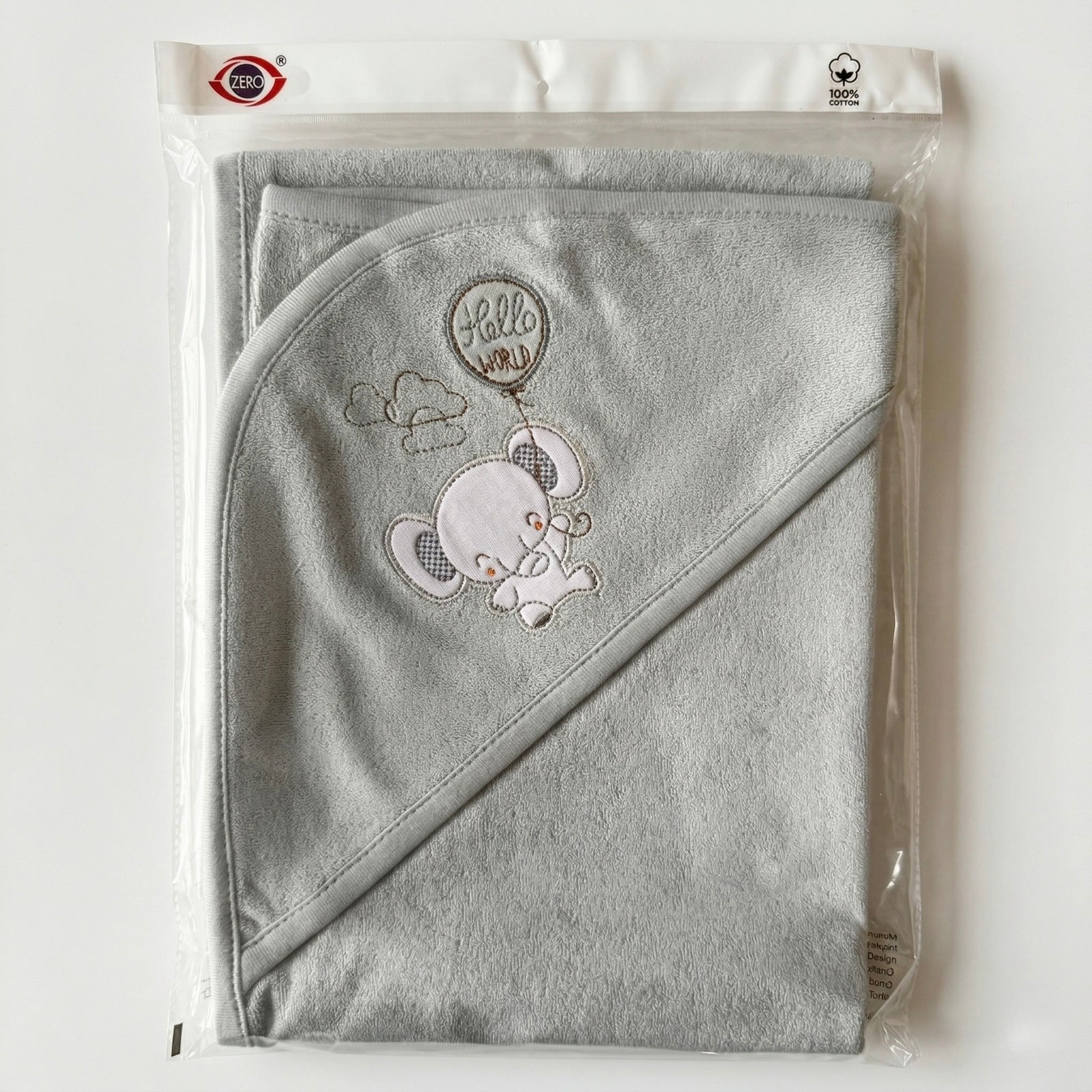 Baby Hooded Towel 100% Cotton