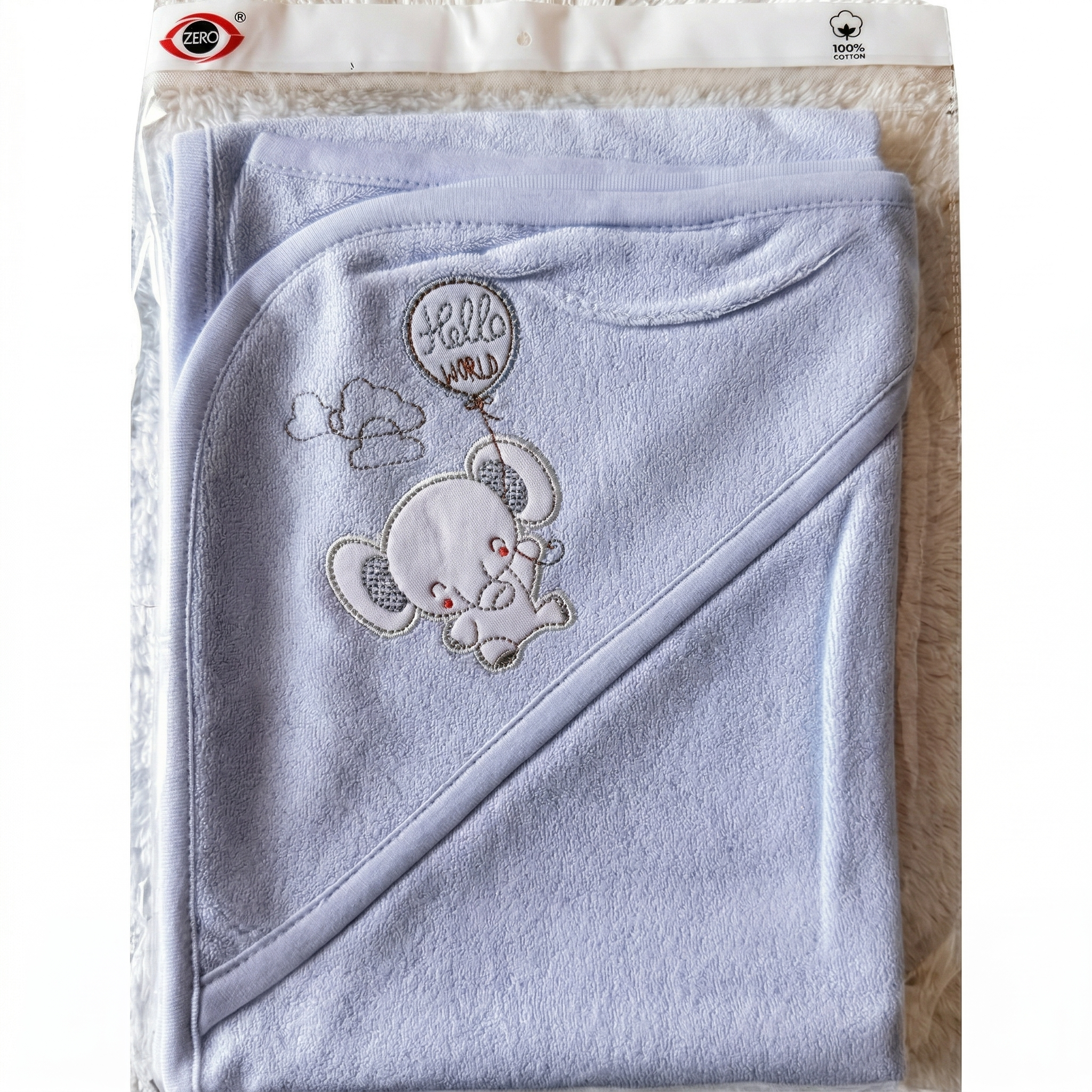 Baby Hooded Towel 100% Cotton