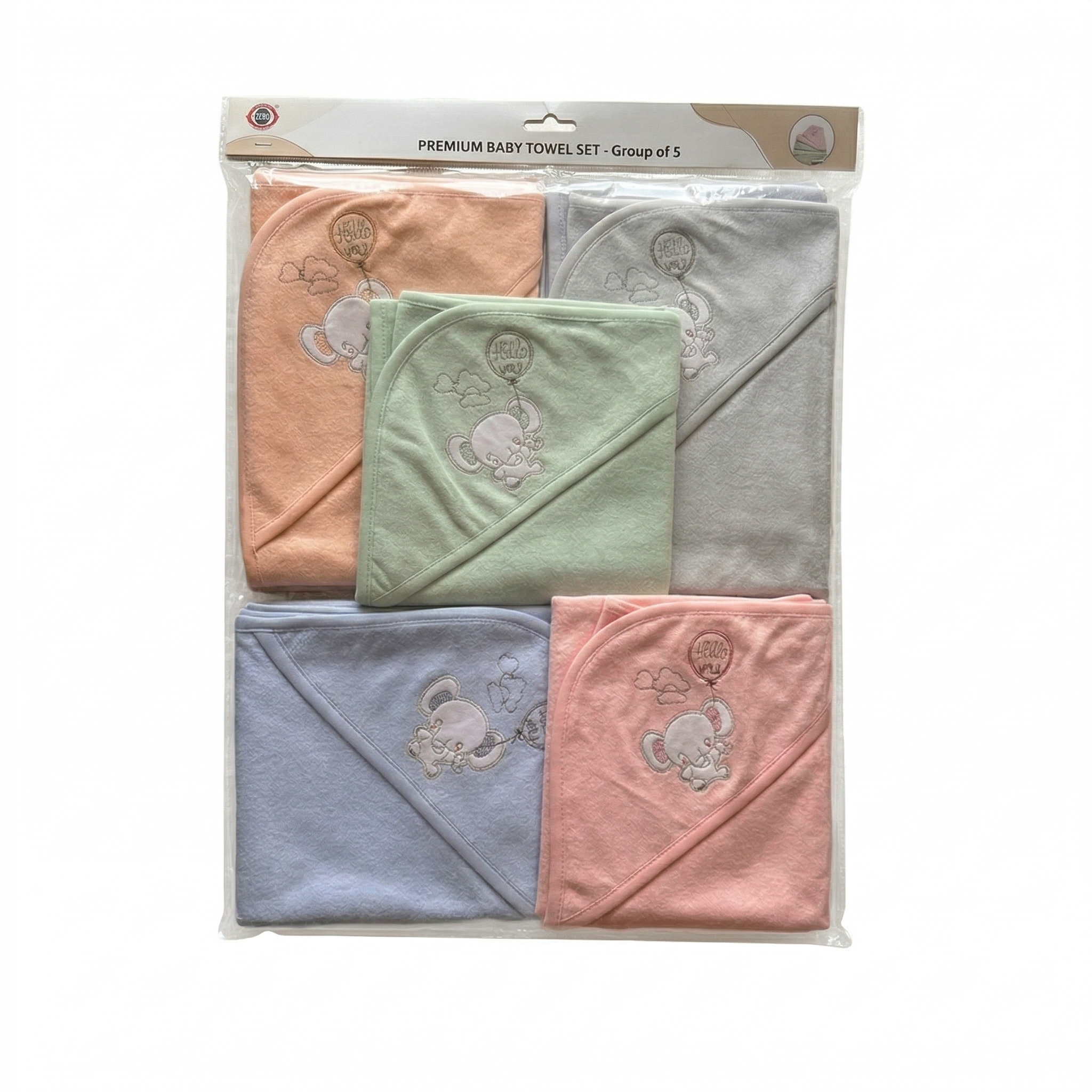 Baby Hooded Towel 100% Cotton