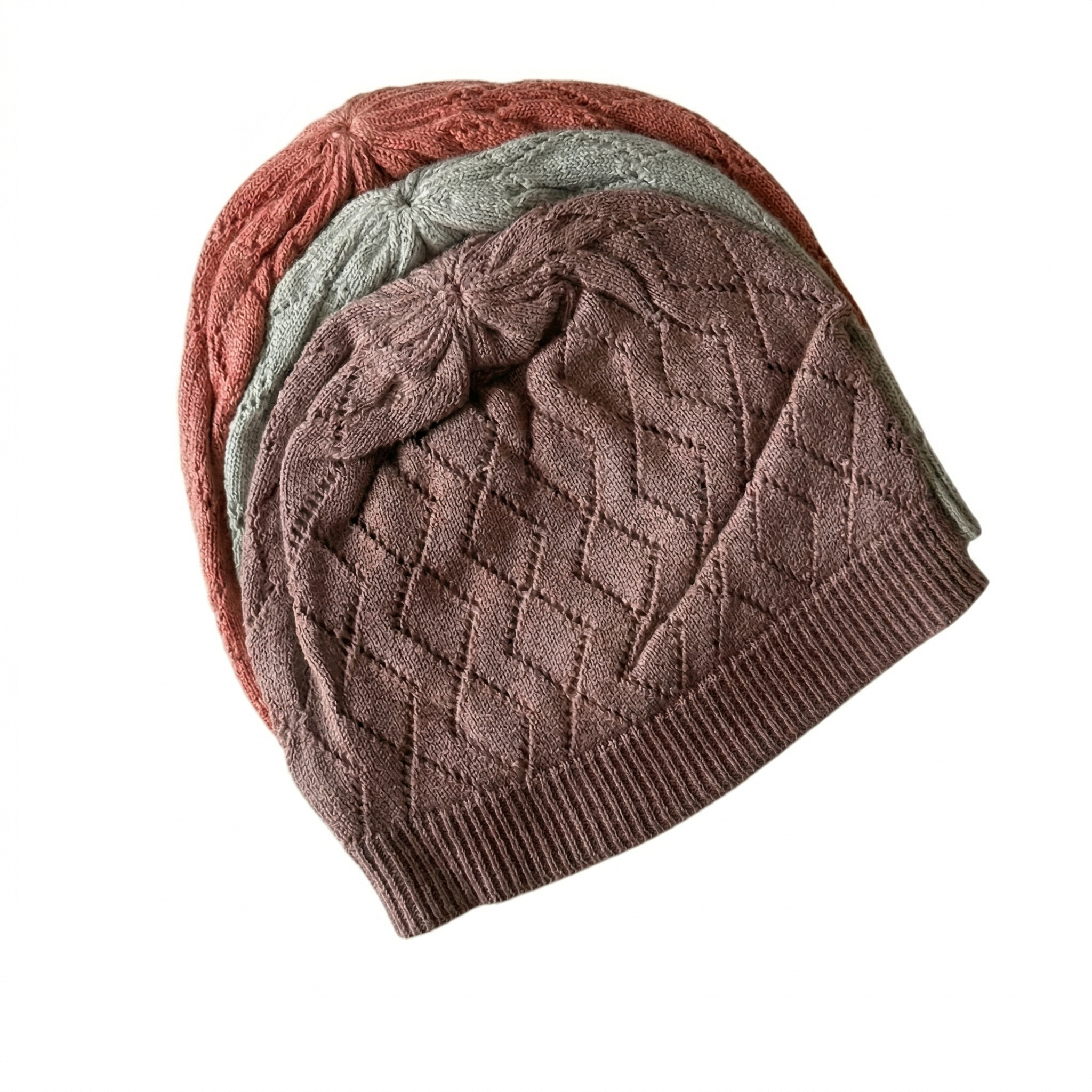 Baby Knitted Cap Set for Newborns