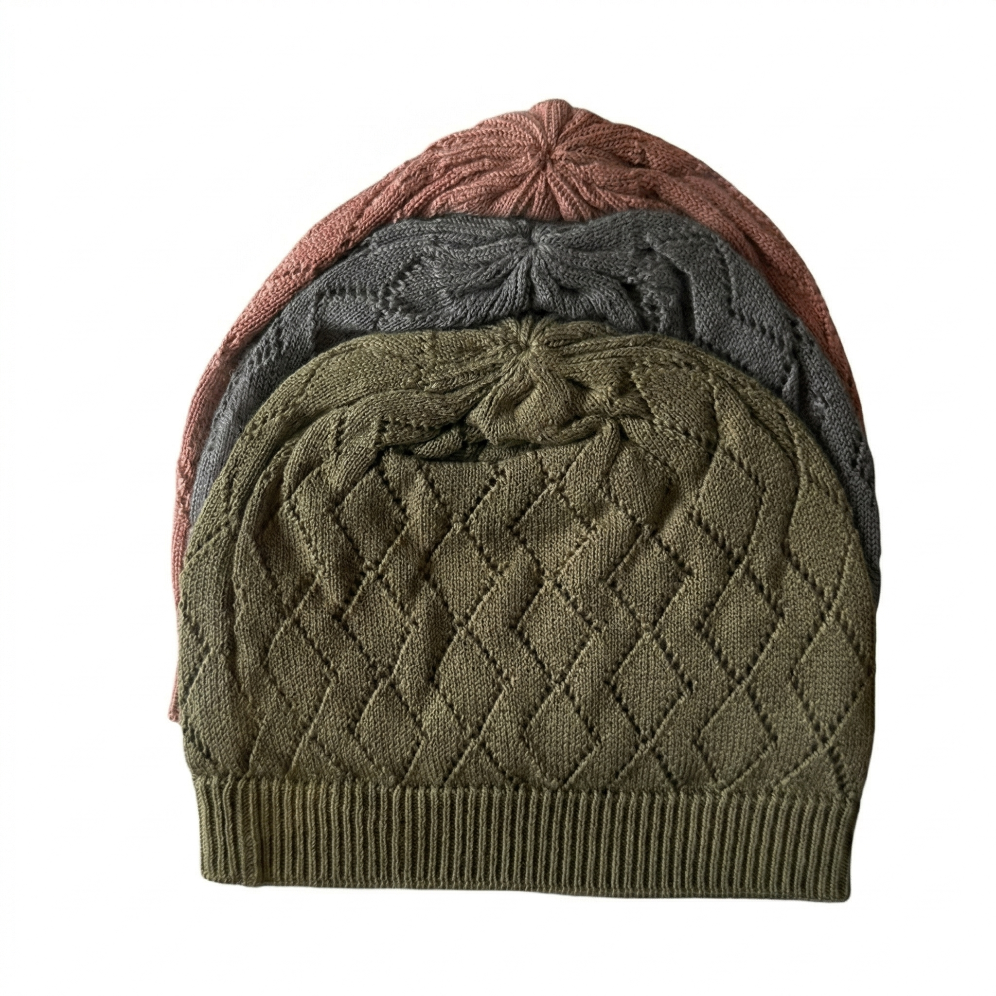 Baby Knitted Cap Set for Newborns