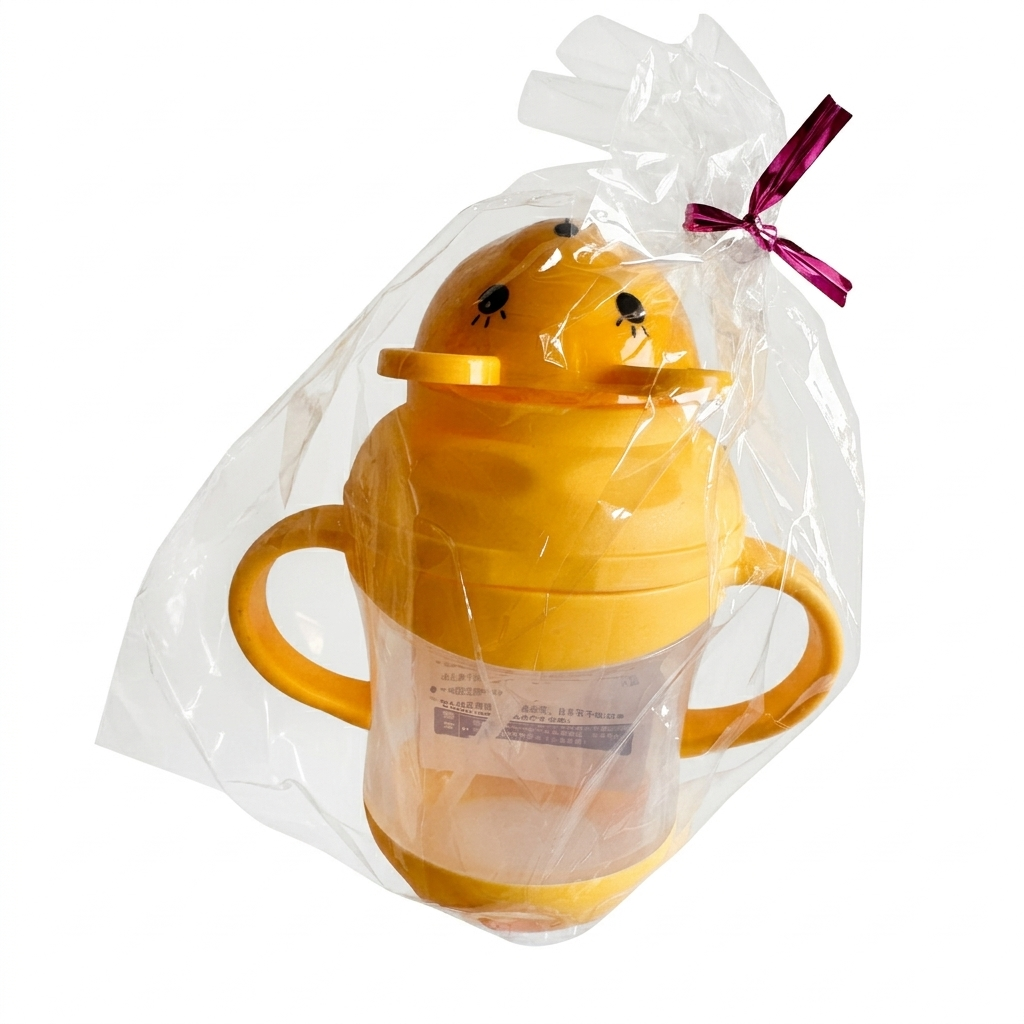 Straw Sipper Cup with Handles