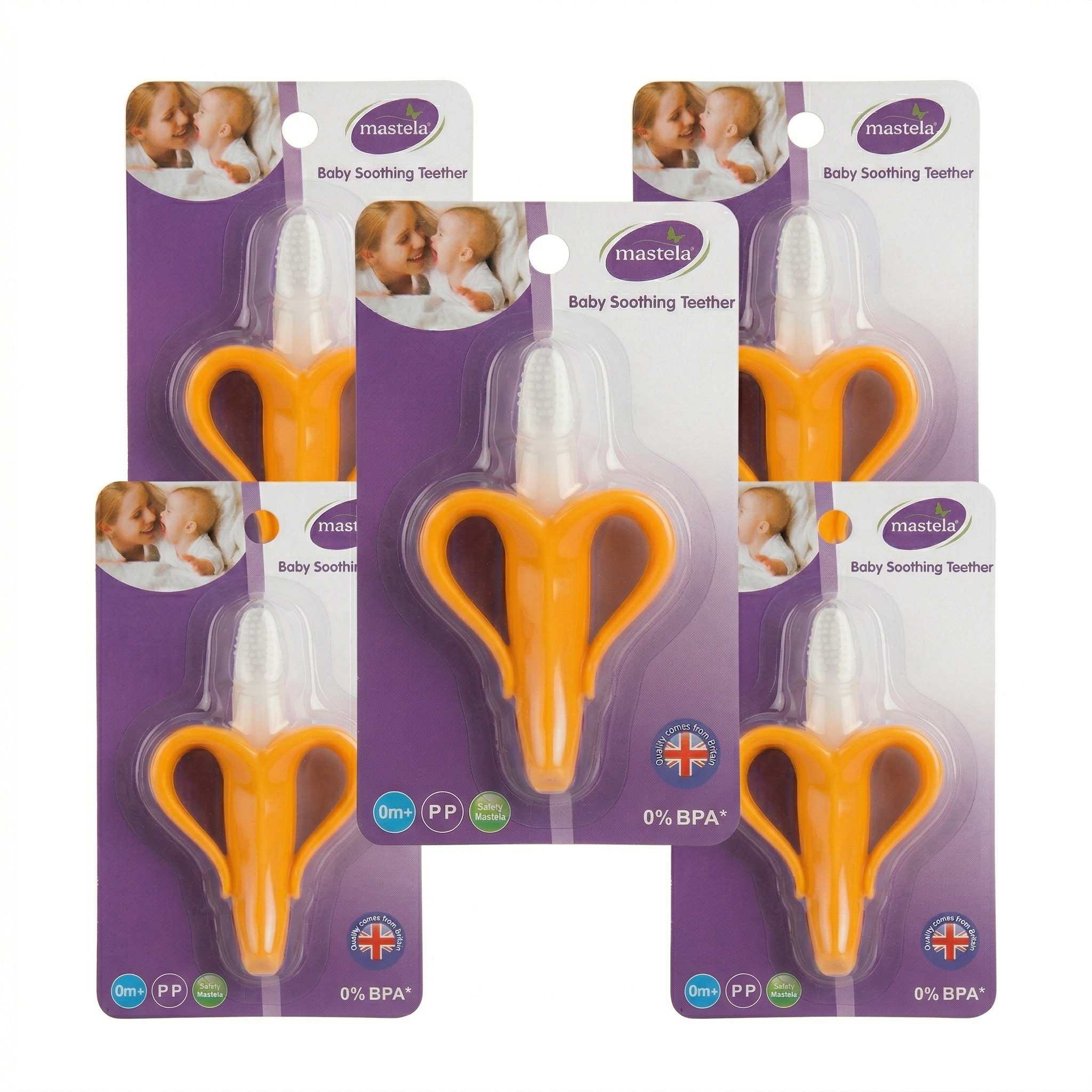 Mastela Silicone Banana Teether
