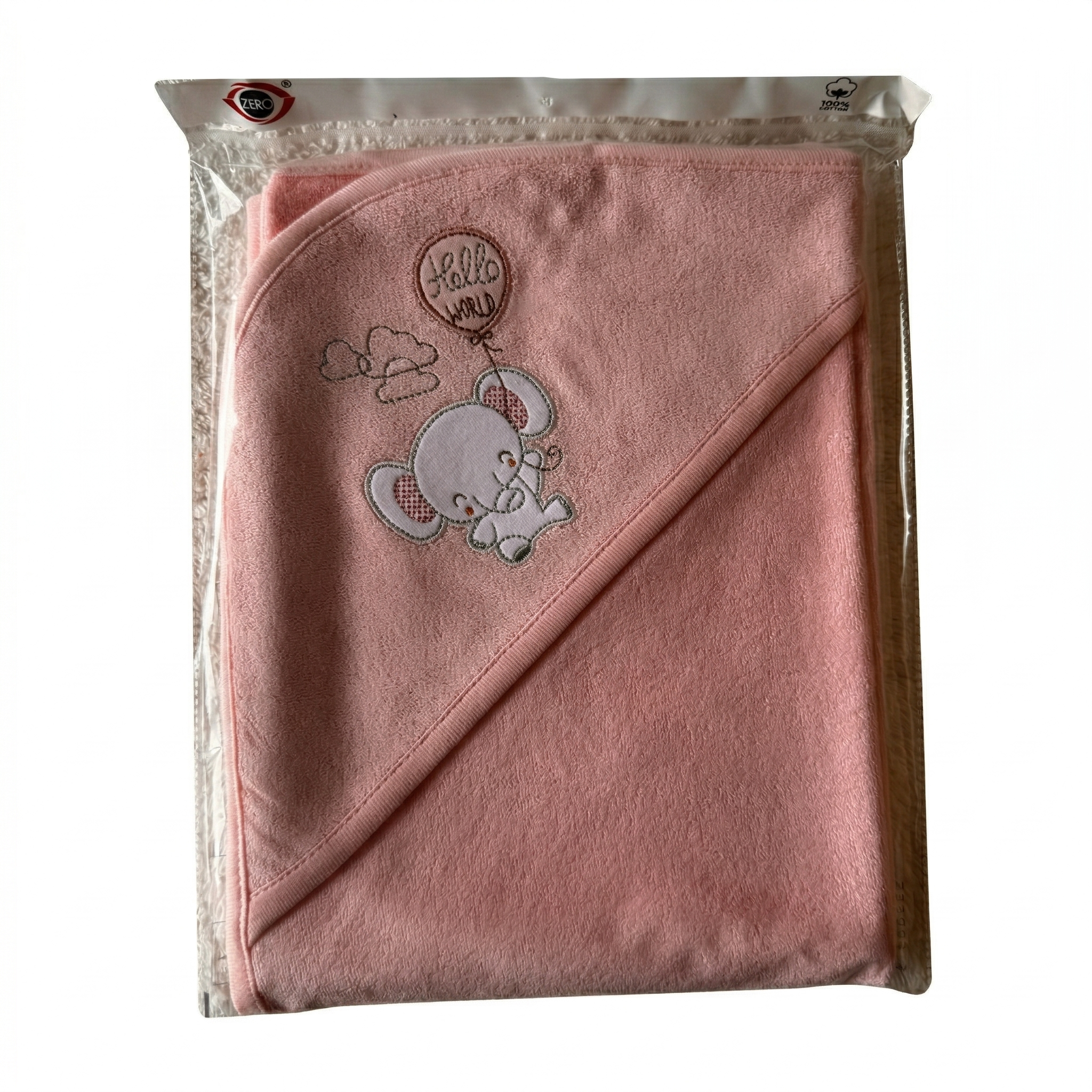 Baby Hooded Towel 100% Cotton
