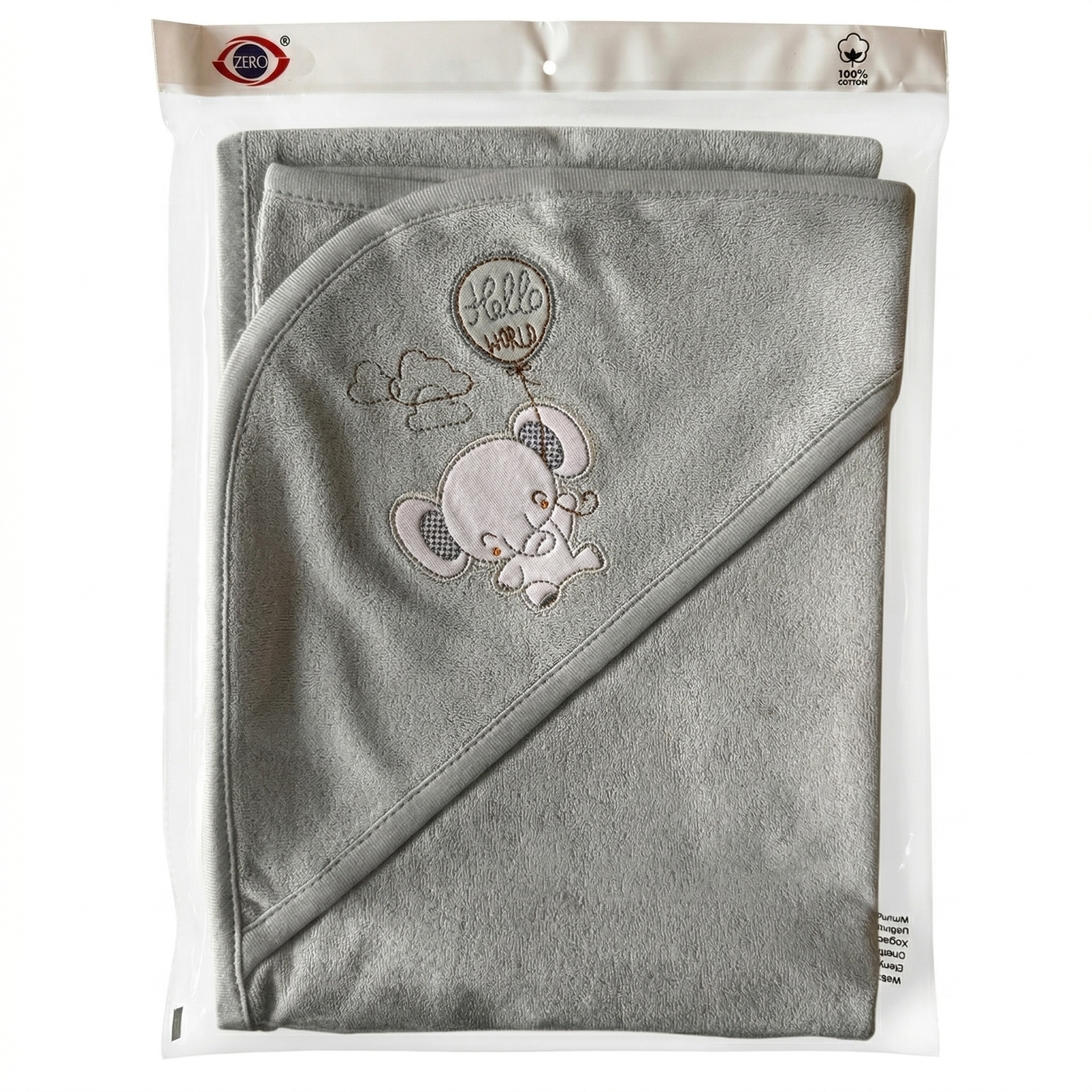 Baby Hooded Towel 100% Cotton